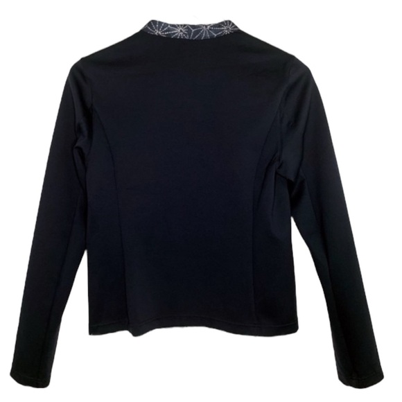 LULULEMON Cardigan and Again Exploded Sashiko Star in Inkwell Ghost/Inkwell 6 - Picture 6 of 12